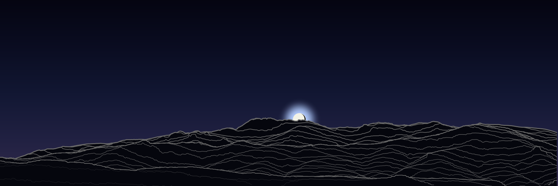Moonset behind Horsetooth